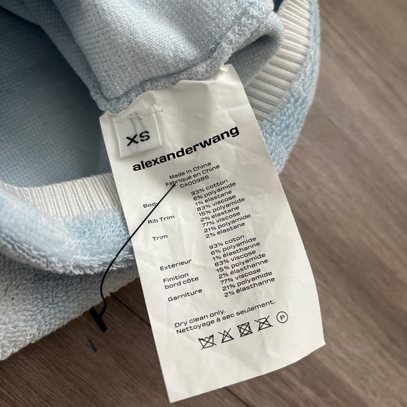 EUC ALEXANDER WANG Gingham Check-Pattern Shorts XS - Picture 7 of 12